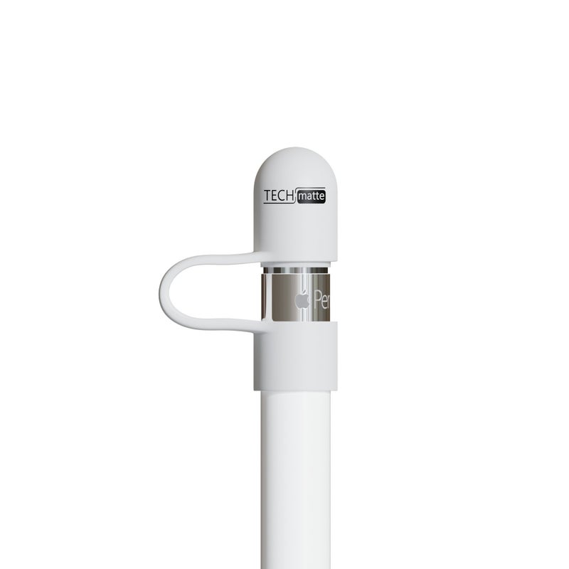 TechMatte Magnetic Replacement Cap and Charging Adapter (Female to Female Connector) Compatible with Apple Pencil 1st Generation (Bundle) - Image 5
